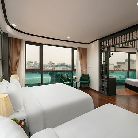 Hanoi Plaza Suite Hotel & Spa Buitenkant foto