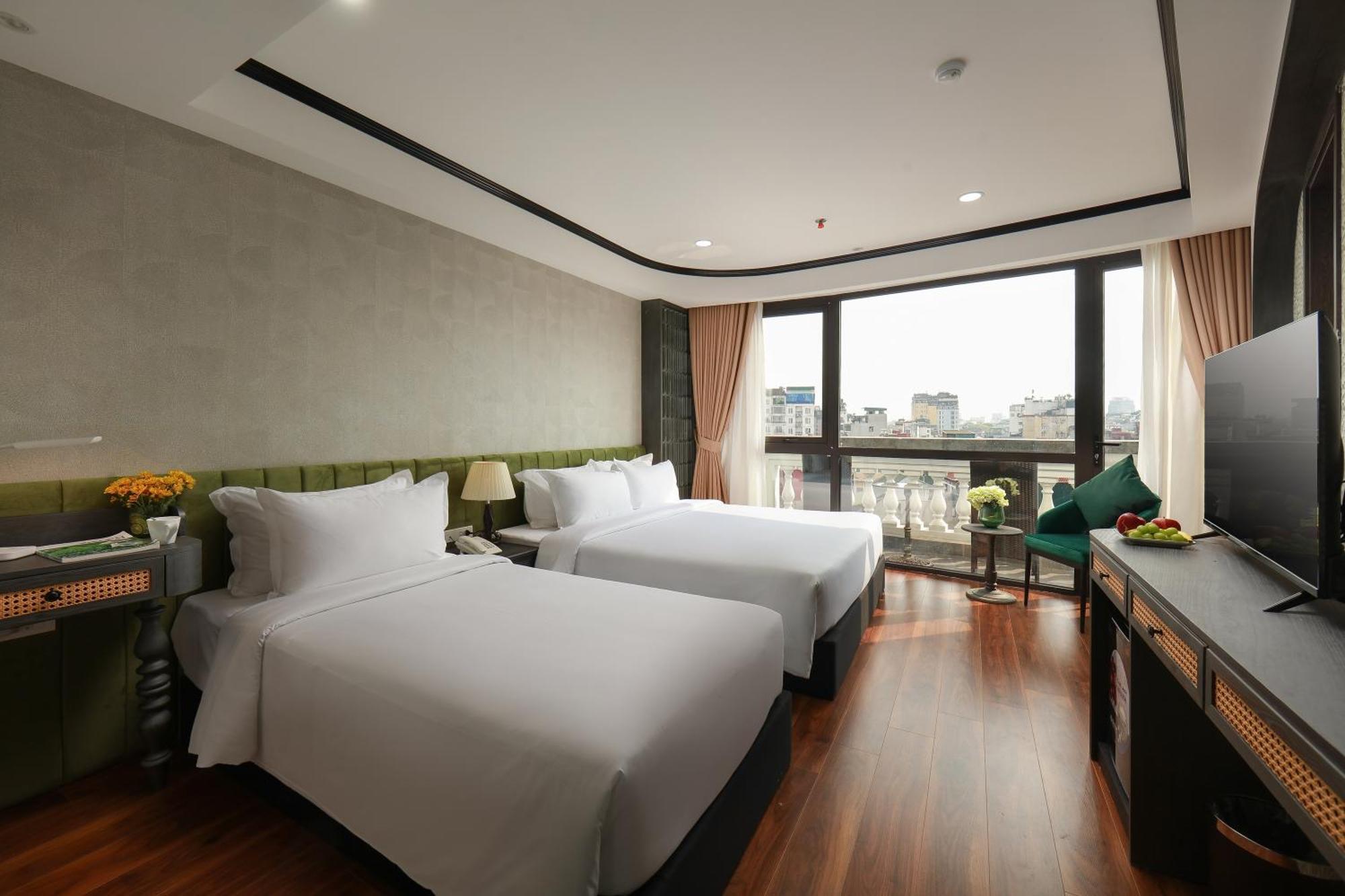 Hanoi Plaza Suite Hotel & Spa Buitenkant foto